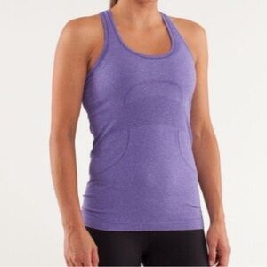 Lululemon Run Swiftly Tech Racerback Brusied Berry Purple Athletic Tank Top